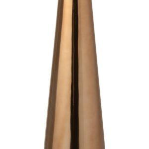 J-Line vloervaas – aluminium – goud – large