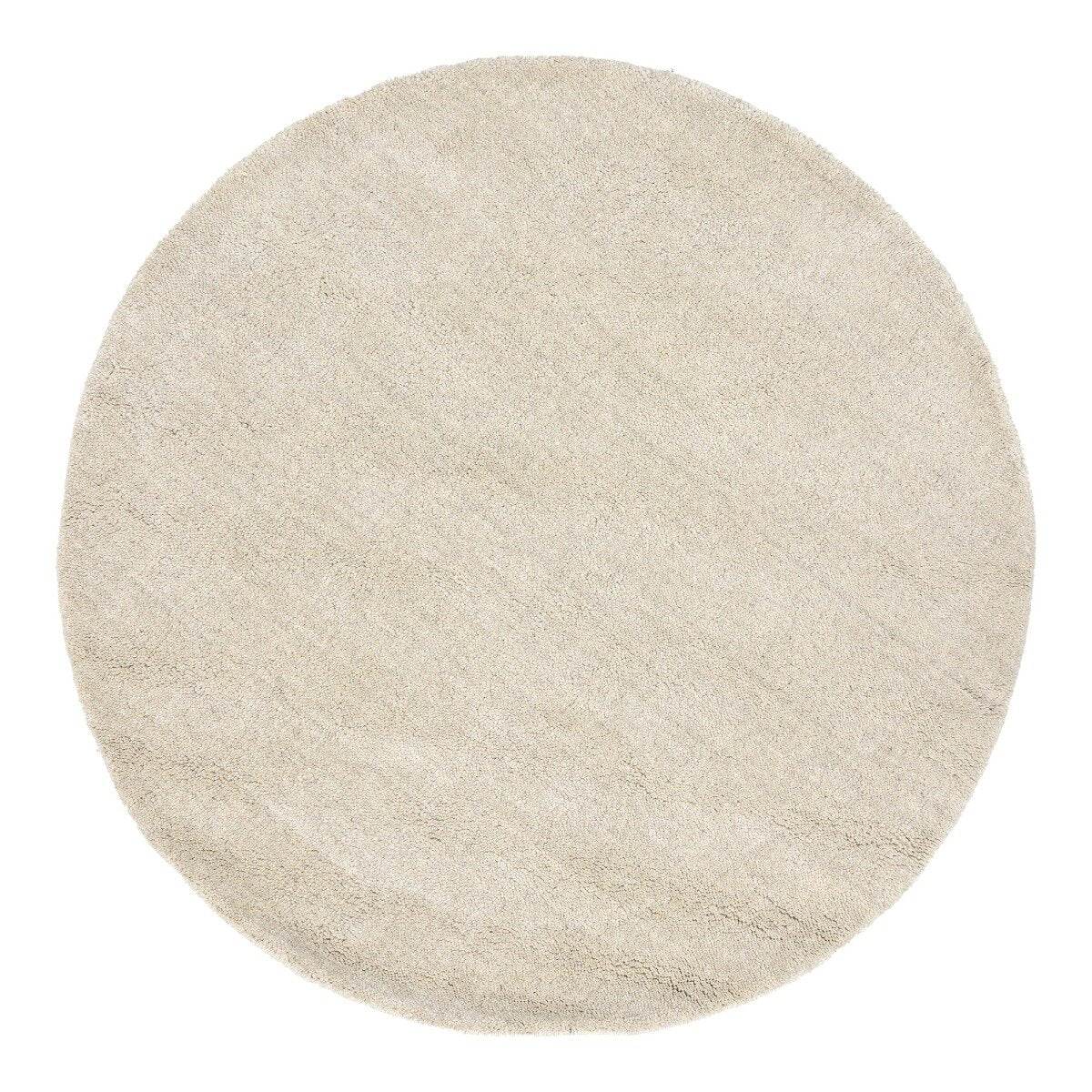 Interieur05 berber vloerkleed Nador - beige - Ø 240 cm