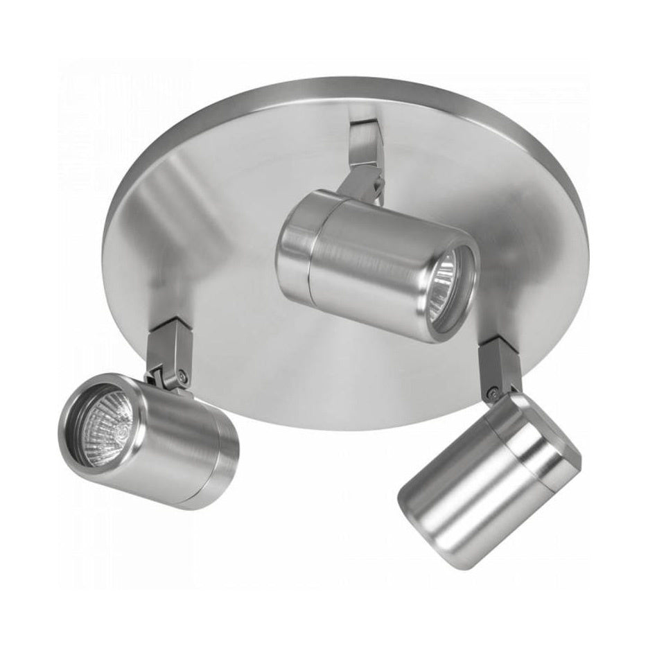 Highlight spot Rain - 3 lichts - 25 x 15 cm - mat chroom