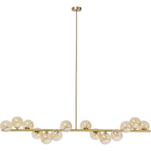 Kare Design Hanglamp Scala Balls 150cm goud
