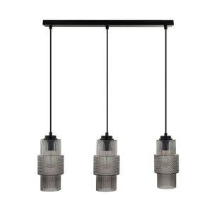 HOME DELUXE Hanglamp van Glas YUKI – Rookgrijs HOME DELUXE Hanglamp van Glas YUKI – Rookgrijs