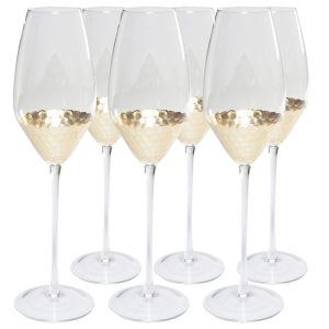 Kare Design Champagneglazen Gobi (6/set)