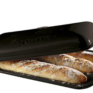 Emile Henry Baguettesvorm E-box – 390x240mmmm – Fusain Emile Henry Baguettesvorm E-box – 390x240mmmm – Fusain
