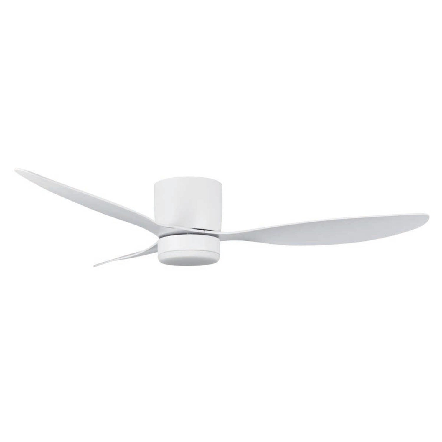 Freelight plafondventilator Brezza - 1 lichts - 132 x 22 cm - wit