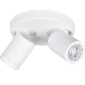 Highlight spot Oliver – 2 lichts – 17 x 13 cm – wit