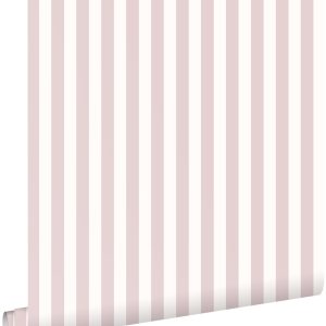 ESTAhome behang strepen lichtpaars en wit – 53 cm x 10.05 m – 130952 ESTAhome behang strepen lichtpaars en wit – 53 cm x 10.05 m – 130952