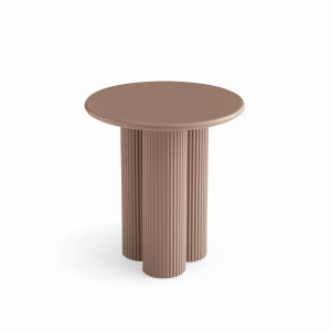 Furnhouse ronde salontafel Flow – Mokkamousse – Ø 50 cm