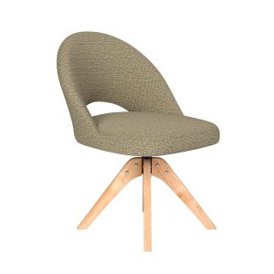 Housecraft Living Mick Eetkamerstoel Draaibaar Hout Pistache groen Housecraft Living Mick Eetkamerstoel Draaibaar Hout Pistache groen