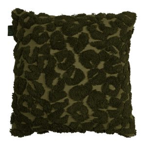 KAAT Amsterdam decoratiekussen Leopold – 45×45 cm – groen