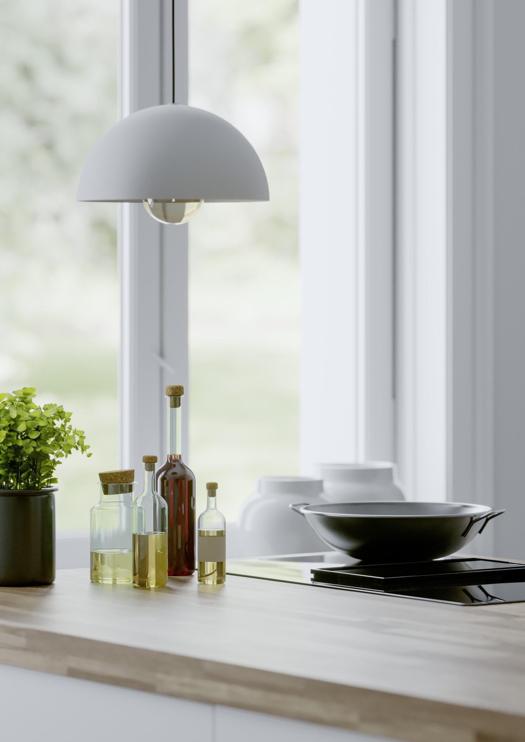 EGLO hanglamp Gaetano - e27 - 1 lichts - ø30cm - wit