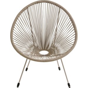 Kare Design Tuinfauteuil Acapulco Mono beige Kare Design Tuinfauteuil Acapulco Mono beige