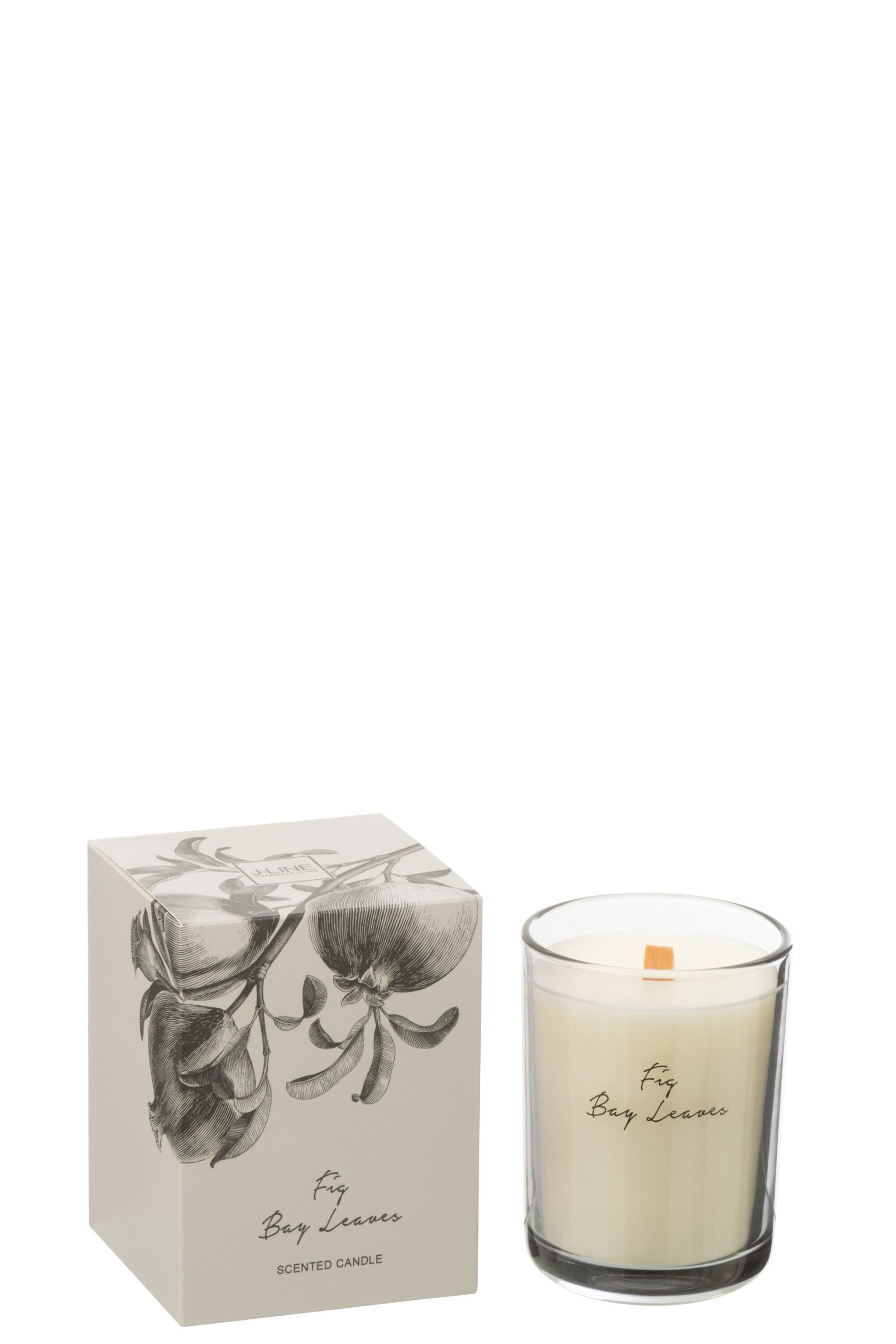 J-Line geurkaars Vijgen Bessen - Fig Bay Leaves - large - 50U