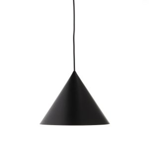 Frandsen hanglamp Benjamin – zwart – 30x30x22,3cm