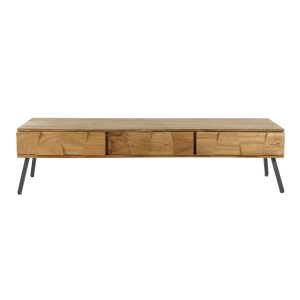 Giga Meubel Tv-meubel Demn – Bruin Hout – 180x45x40cm