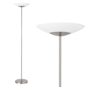 Highlight vloerlamp Santiago – 1 lichts – 26 x 182 cm – beige