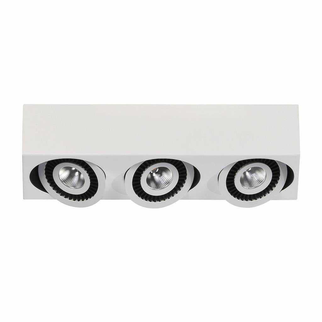 Highlight spot Eye - 3 lichts - 37 x 9 cm - wit