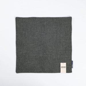 HOME DELUXE Linnen kussenhoes CHARM met kussenvulling – antraciet HOME DELUXE Linnen kussenhoes CHARM met kussenvulling – antraciet
