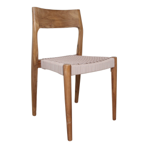 Freya donker teakhouten tuinstoel – Naturel Freya donker teakhouten tuinstoel – Naturel