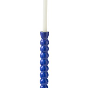 J-Line kandelaar – hout – blauw
