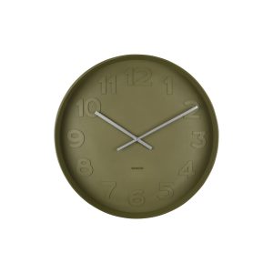 Karlsson wandklok Mr. Green – groen – Ø51cm Karlsson wandklok Mr. Green – groen – Ø51cm