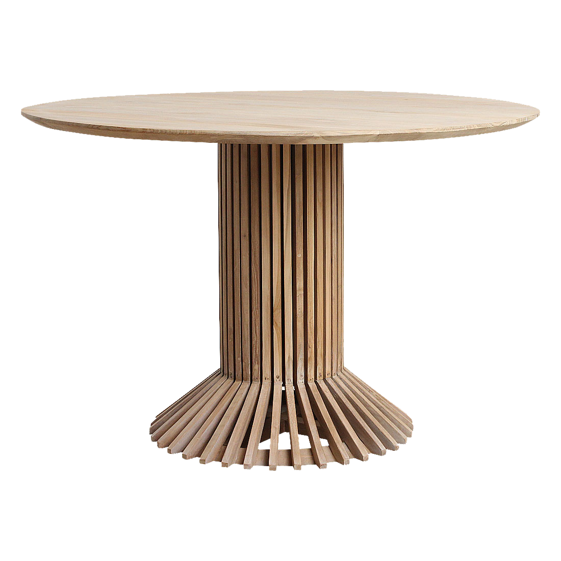 Eiffel Eiffel teakhouten ronde eettafel - Ø 140 cm