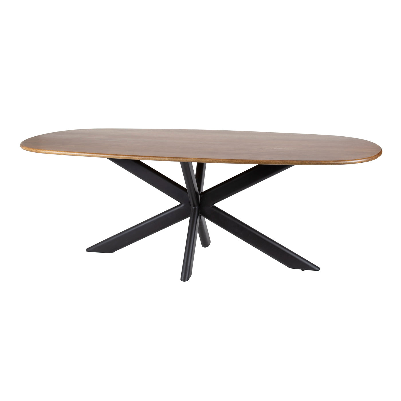 Giga Meubel Eetkamertafel Cliff - Mangohout - 215x105x76cm
