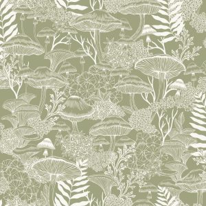 Graham & Brown Vliesbehang Fungi Folklore Willow