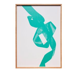 Hübsch lijst Studio – mdf/eikenhout/plexiglas – 52x5xh72cm