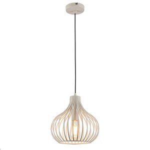 Freelight hanglamp Aglio – 1 lichts – 28 x 150 cm – creme Freelight hanglamp Aglio – 1 lichts – 28 x 150 cm – creme