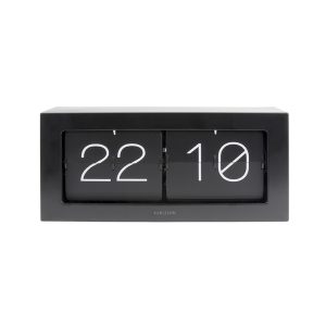 Karlsson wandklok – zwart – 9x37x17.5cm Karlsson wandklok – zwart – 9x37x17.5cm