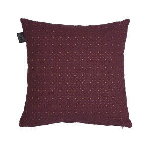 KAAT Amsterdam decoratiekussen Chelsy – 40×40 cm – paars