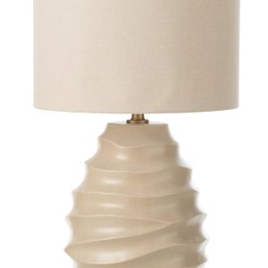 J-Line lamp Golf – keramiek – beige J-Line lamp Golf – keramiek – beige
