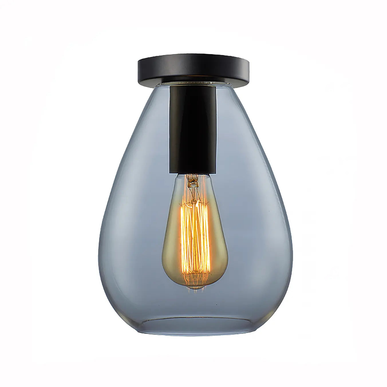 Freelight plafondlamp Dorato - 1 lichts - 18.5 x 26 cm - zwart