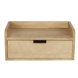 Giga Meubel Nachtkastje Boris – Zwevend Naturel Hout – 45x30x20cm Giga Meubel Nachtkastje Boris – Zwevend Naturel Hout – 45x30x20cm
