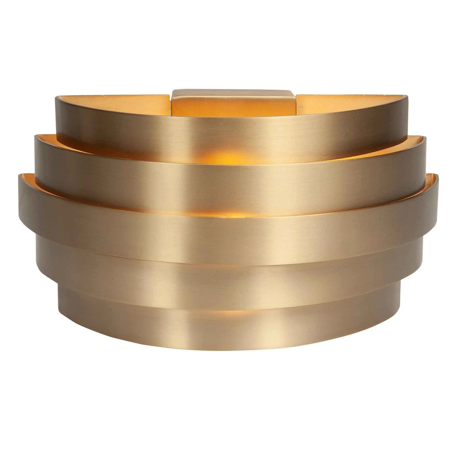 Highlight wandlamp Scudo - 1 lichts - 12.5 x 12.5 cm - brons