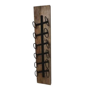 SM Collection wijnrek Champin – wand 6 flessen – zwart SM Collection wijnrek Champin – wand 6 flessen – zwart