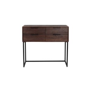 Housecraft Living Webster Ladekast/ Kast Klein 4 lades Teakhout Bruin