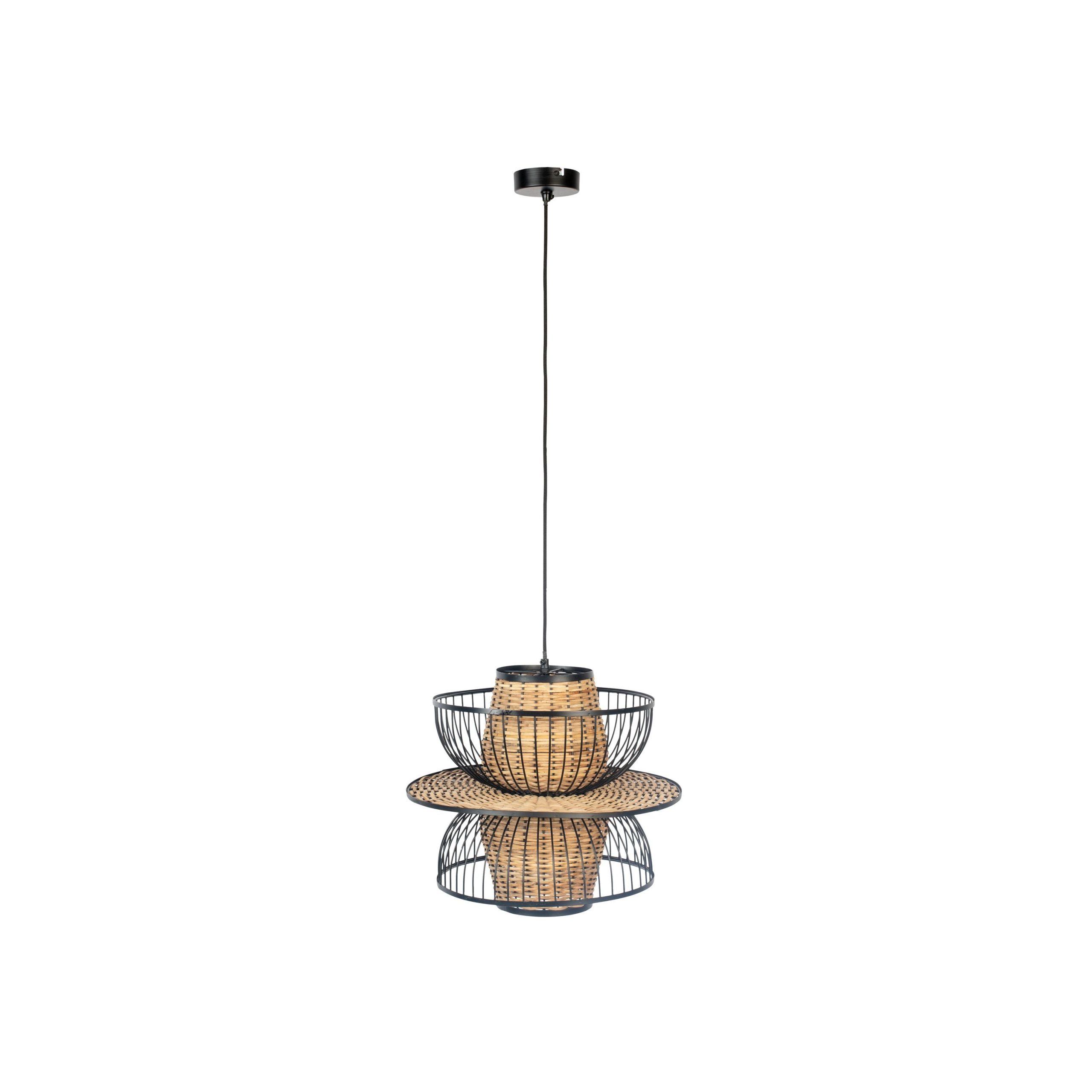 Housecraft Living Carmen Hanglamp L - Zwart