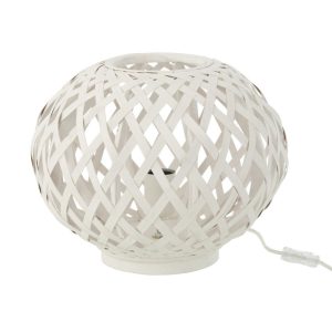 J-Line lamp – bamboo – wit J-Line lamp – bamboo – wit