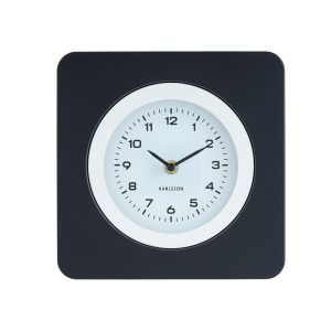 Karlsson wandklok New Vintage – zwart – Ø22cm Karlsson wandklok New Vintage – zwart – Ø22cm