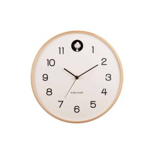 Karlsson wandklok Natural Cuckoo – wit – Ø31.5cm Karlsson wandklok Natural Cuckoo – wit – Ø31.5cm