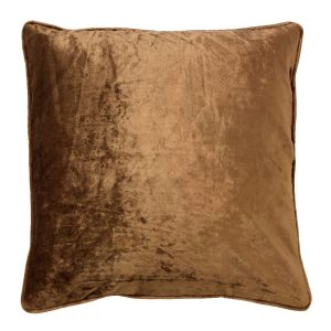 CHLOE | sierkussen 50×50 cm | Tobacco Brown | bruin | Hoii | met duurz CHLOE | sierkussen 50×50 cm | Tobacco Brown | bruin | Hoii | met duurz