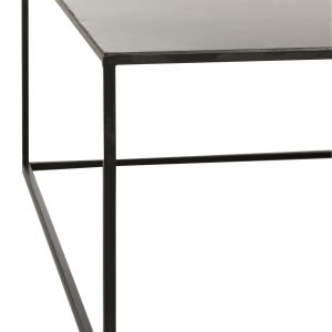 J-Line salontafel Vierkant – metaal – zwart J-Line salontafel Vierkant – metaal – zwart