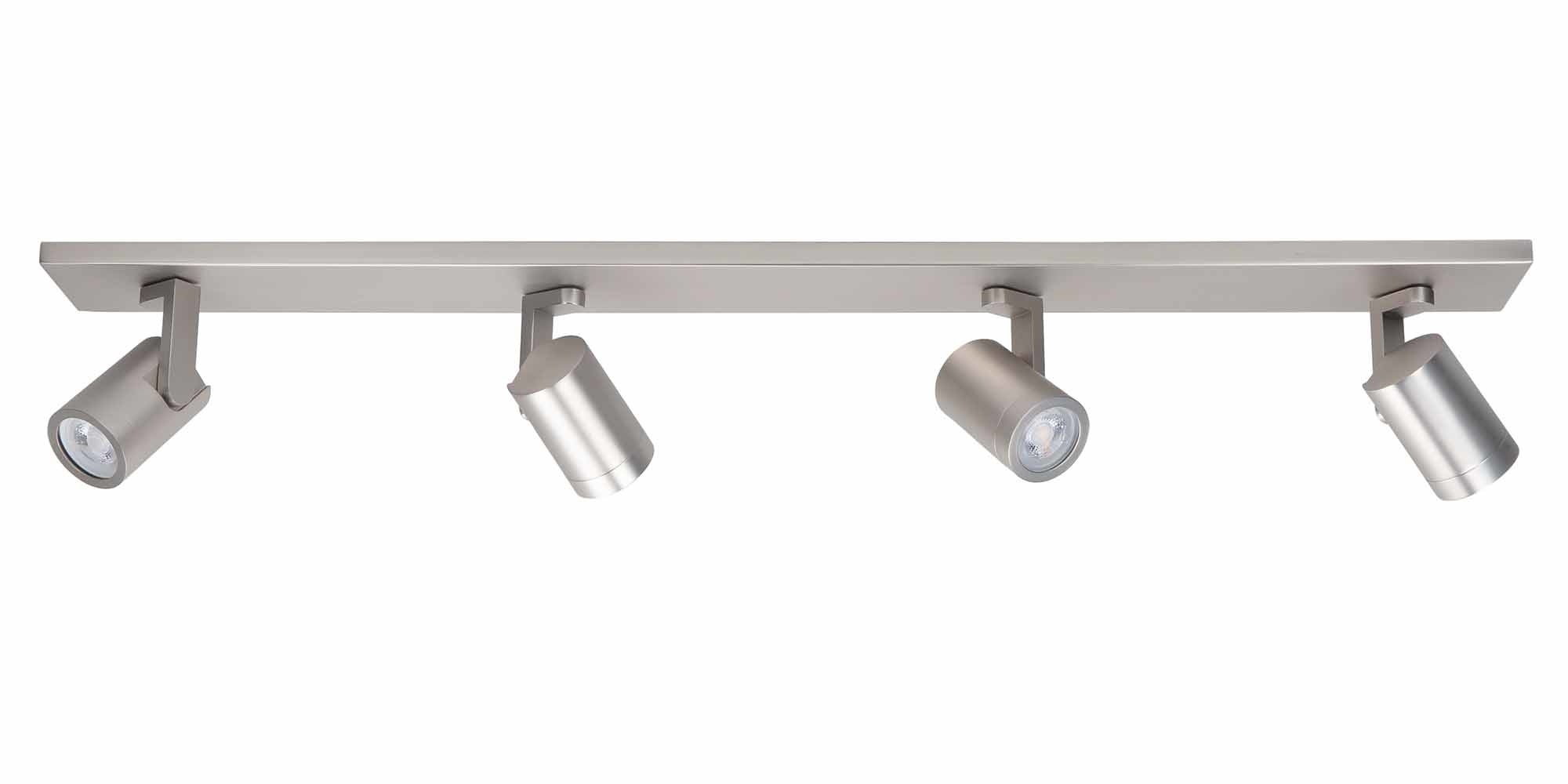Highlight spot HALO - 4 lichts - 91.5 x 15 cm - mat chroom