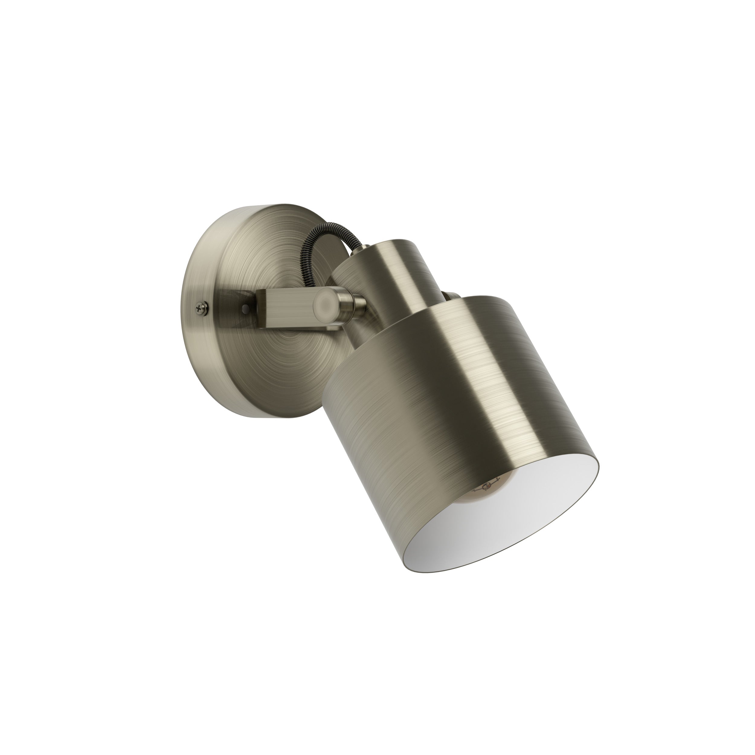 EGLO spot Southery - e27 - 1 lichts - 18.5 cm - goud/crème