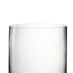 J-Line windlicht Rond – glas – transparant – large J-Line windlicht Rond – glas – transparant – large