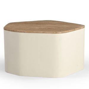 Giga Meubel Salontafel Cersei – Organisch – Travertin – 76cm Giga Meubel Salontafel Cersei – Organisch – Travertin – 76cm