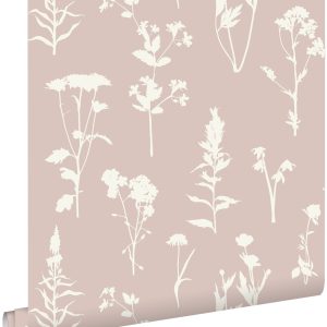 ESTAhome behang veldbloemen zacht roze – 53 cm x 10.05 m – 139393 ESTAhome behang veldbloemen zacht roze – 53 cm x 10.05 m – 139393