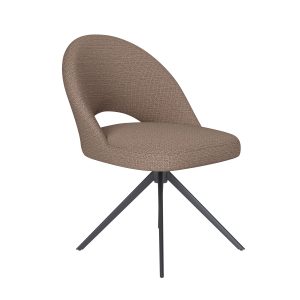 Housecraft living Mick Eetkamerstoel Draaibaar Metaal Taupe Housecraft living Mick Eetkamerstoel Draaibaar Metaal Taupe