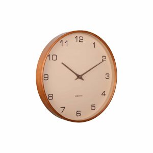 Karlsson wandklok Acento – bruin – Ø40cm Karlsson wandklok Acento – bruin – Ø40cm